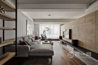 簡約內斂生活空間 六安家裝溫潤氛圍公寓設計