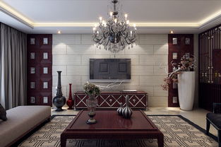 安陽萬達135平中式韻味裝修，大包10萬打造典雅生活空間